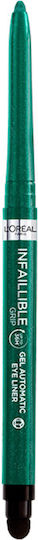 L'Oreal Paris Infaillible Grip Liner 36H Gel Soft Eye Pencil Emerald Green