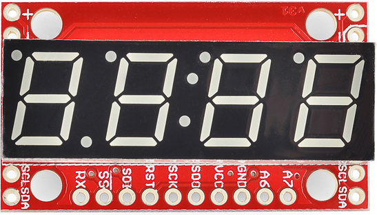 SparkFun 7-Segment Serial Display (Κόκκινο) | Skroutz.gr