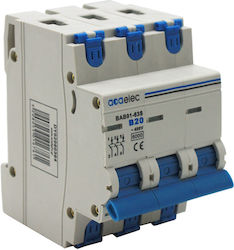 Aca 3-Poles Automatic Circuit Breaker 50A DY02060368