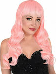 Bella Carnival Wig Straight Pink