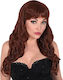 Bella Carnival Wig Straight Chestnut