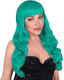 Bella Carnival Wig Straight Green