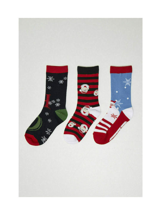 Urban Classics Classics Damen Weihnachtssocken Mehrfarbig 3Pack