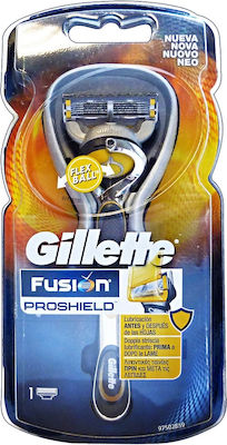 Gillette Fusion Proshield Ξυραφάκι με Ανταλλακτική Κεφαλή 5 Λεπίδων & Λιπαντική Ταινία