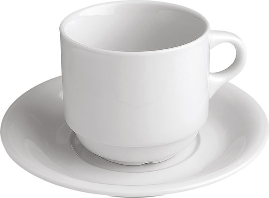 GTSA Cup Coffee Porcelain White 220ml