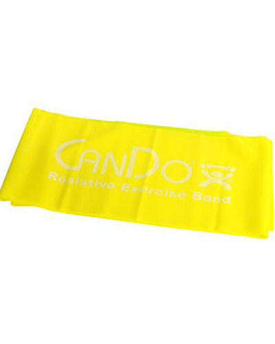 Cando Resistance Band Very Soft Yellow 1.5m
