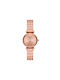 Emporio Armani Gianni Watch with Pink Gold Metal Bracelet