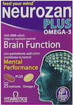 Vitabiotics Neurozan Plus Omega 3 Συμπλήρωμα για την Μνήμη 56 κάψουλες