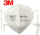 3M 9505+ Disposable Protective Mask FFP2 White 1pcs