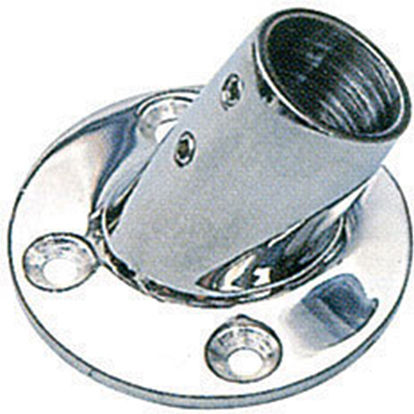 Marine Antenna Mount Round Antenna Mount 60 Degrees Inox A4