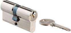 Cisa 08010 Single cylinder in Nickel (Nickel)-27x33