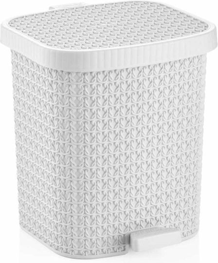 Viosarp Coș De Baie Din Plastic 12L Alb