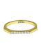 DKNY Women's Ring Gold Plated