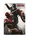 Diana World Αφίσα Marvel Civil War Cap VS Iron Man 61x91.5cm