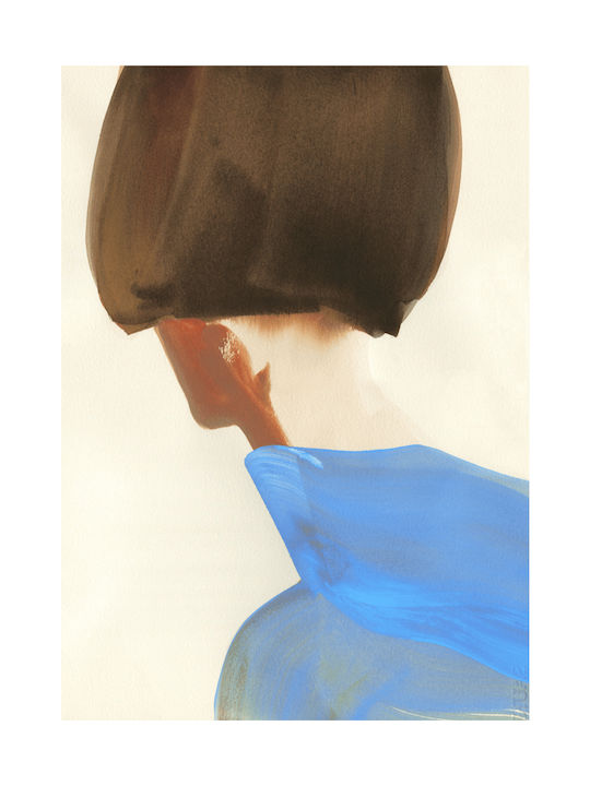 Paper Collective Αφίσα The Blue Cape 30x40cm
