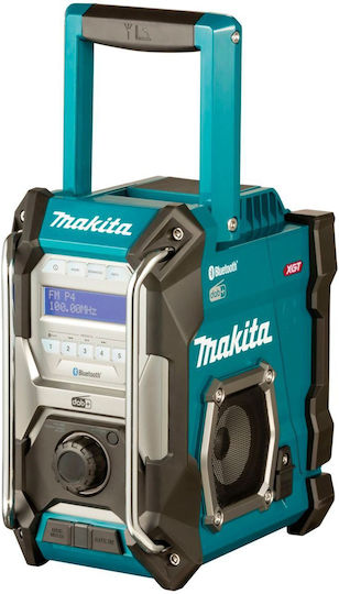 Makita MR004GZ Portable Radio Battery DAB+ with Bluetooth Blue