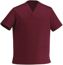Egochef Leonardo Unisex Medizinische Bluse Burg...