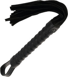 Darkness Short Black Flogger Whip in Black Color