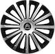 Versaco Car Hubcap Set Trend with Citroen Emblem 13" 4pcs Silver