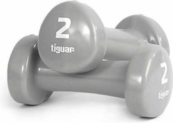 Tiguar Σετ Βαράκια Βινυλίου 2 x 2kg Tiguar Σετ Βαράκια Βινυλίου 2 x 2kg