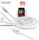 Polux LED Лента 220V RGB Светлина 2м с Захранване & WiFi Контролер