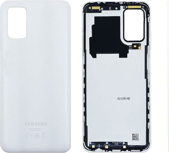 Samsung Καπάκι Μπαταρίας Λευκό για Galaxy A03s