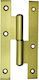 FFG Νο120 Brass Door Hinge Lift Off Όρο Ματ Αριστερός 120x60mm