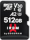 GoodRAM IRDM microSDXC 512GB Class 10 U3 V30 A2 UHS-I with Adapter