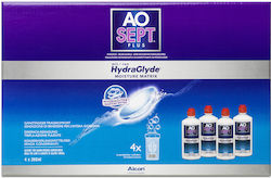 Alcon Aosept Plus HydraGlyde Kontaktlinsenlösung 4x360ml