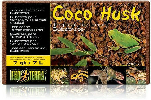 Exo Terra Coco Husk Zubehör für Reptilienterrarium 500gr