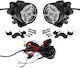 Motowolf Проектор за Мотоциклет LED 2бр
