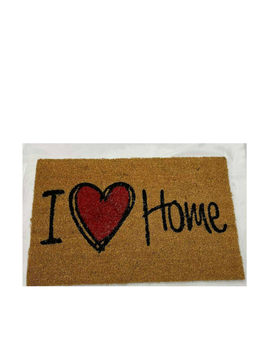 Sidirela Covor de Intrare din Cocos Meka I Love Home 40x60buc