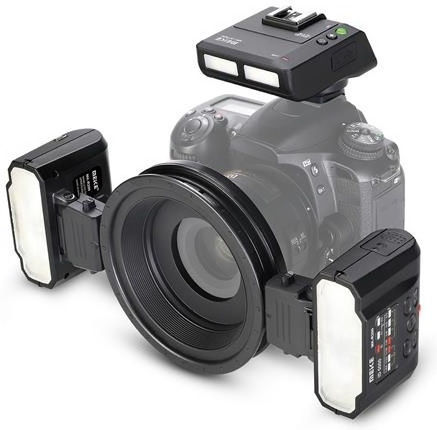Meike MK-MT24 II TTL Makro-Ringblitz für Sony mit Transceiver