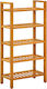 Shoe Organizer with 5 Shelves Oak 50x27x100cm