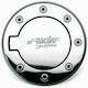 Autoaufkleber Aluminium für Autotankdeckel 1Stück