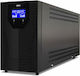 NOD U-3000 UPS Line-Interactive 3000VA 2400W with 3 Schuko Power Plugs