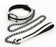 Ns Novelties GLO Bondage Collar & Leash Collar Green