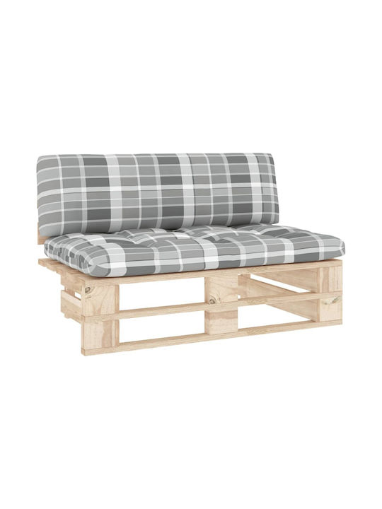 Zweisitziges Sofa Außenbereich aus Paletten mit...