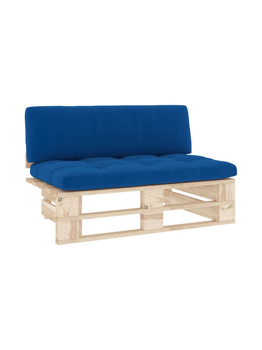 Zweisitziges Sofa Außenbereich aus Paletten mit...