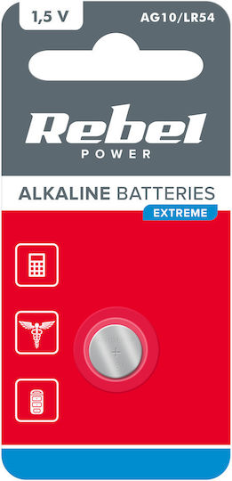 Vipow Αλκαλική Μπαταρία Ρολογιών LR54 1.5V 1τμχ
