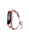 Hurtel Bracelet Armband Rostfreier Stahl Rosa (Mi Smart Band 5/Mi Smart Band 6)