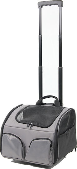 Pawise Cărucior pentru transport câine / pisici Gri M37xL27xA33cm. 12507