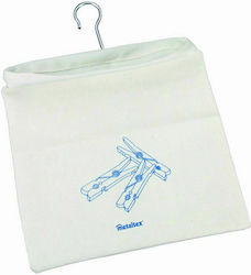 Metaltex Basket for Clothespins White Metaltex Basket for Clothespins White