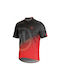 Bicycle Line Azimut Kurze Ärmel Radtrikot Schwarz/Rot