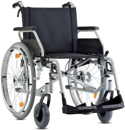 Bischoff & Bischoff S-Eco 300 Deluxe with Solid Wheels Wheelchair 24" Simple Type 49cm