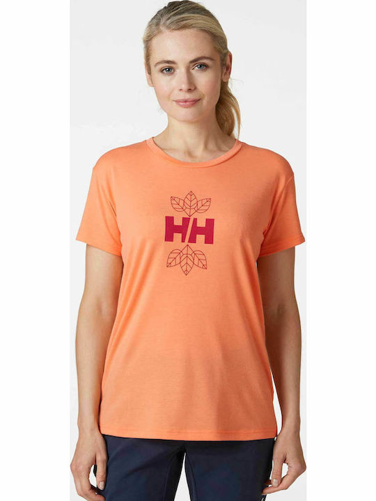 Skog Graphic Women's T-shirt Yellow