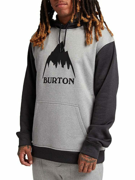 Sweatshirts Für Herren Mit Kapuze Grau / Schwarz