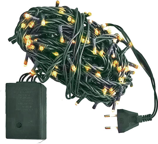 180 Lights LED 7m. White in String 1pcs