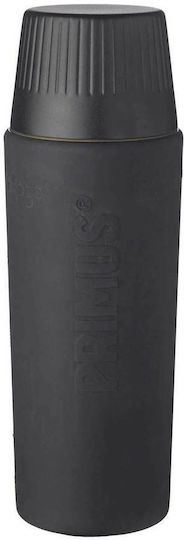Primus TrailBreak EX Bottle Thermos Stainless Steel 750ml Coal with Cap-Cup