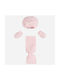 Mayoral Σετ Παιδικό Σκουφάκι με Κασκόλ & Γάντια Πλεκτό Ροζ